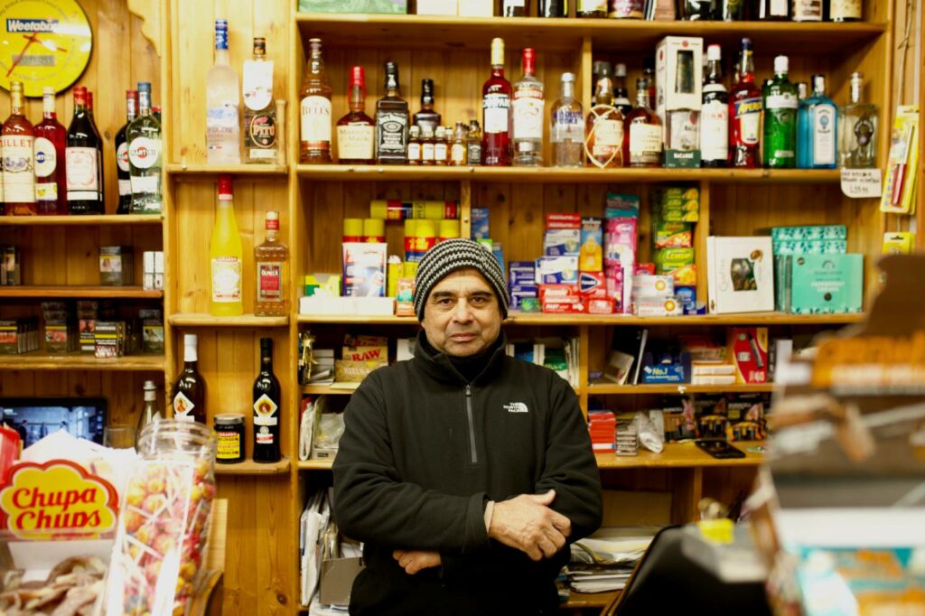 Life at a corner shop in Camden